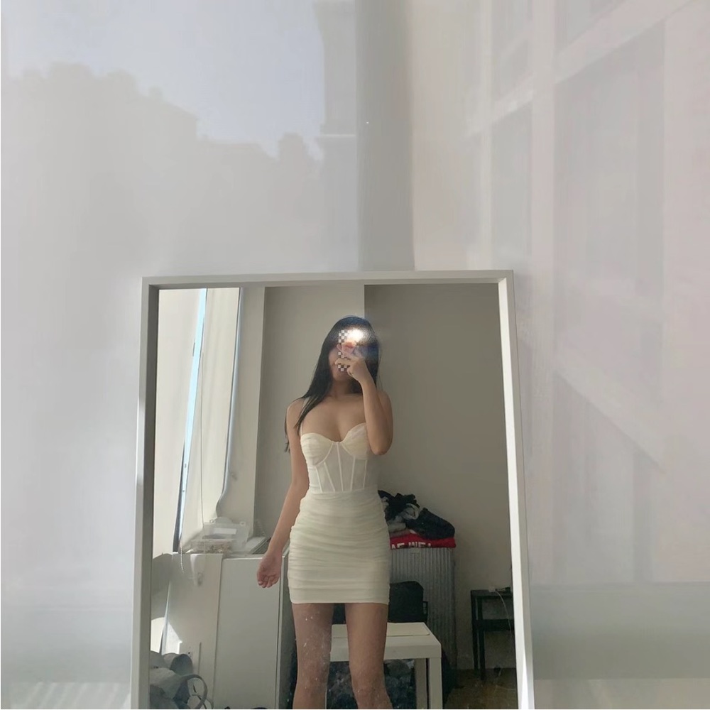 Oh Polly corset mini dress